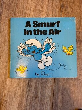 Vintage Smurf Book from 1980